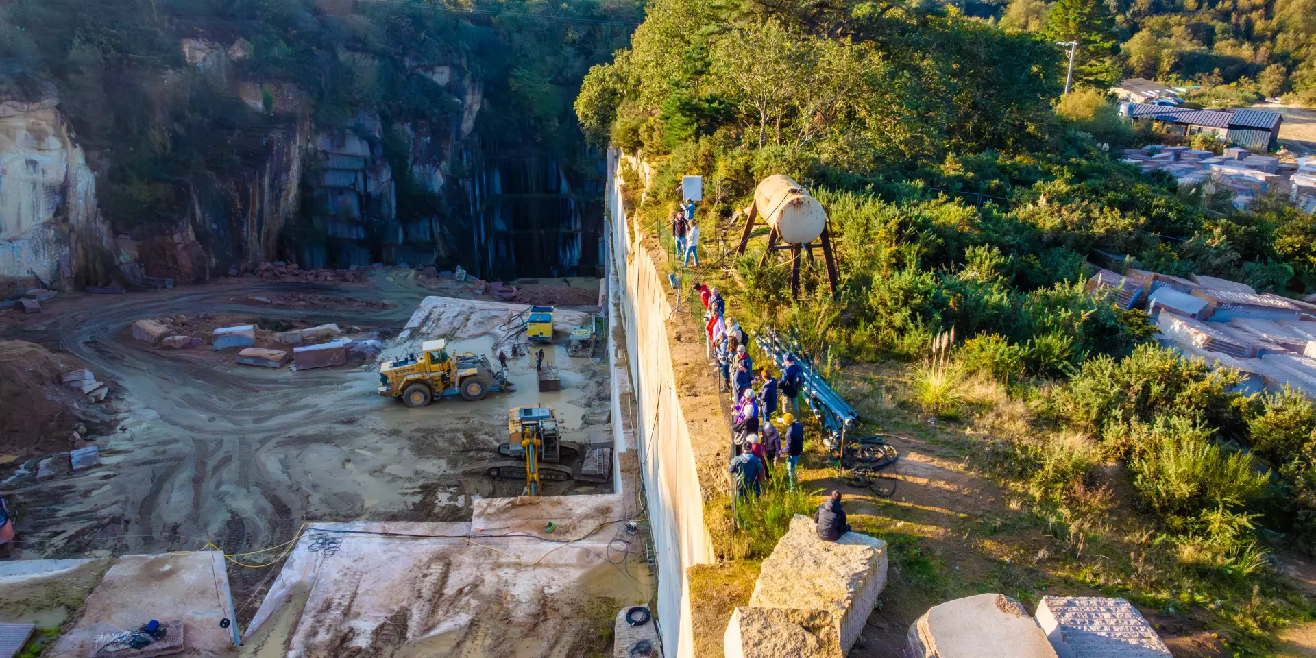 Visite des Carrières de la Clarté à Perros-Guirec - 22 - Côtes d'Armor
