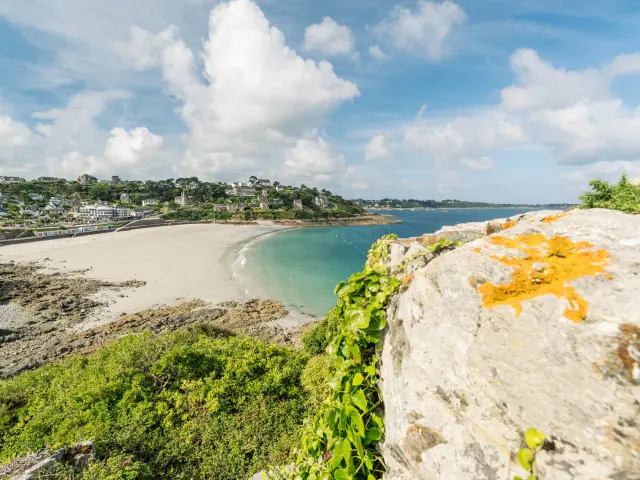 Plage de Trestrignel, Perros-Guirec, Côtes d'Armor, 22