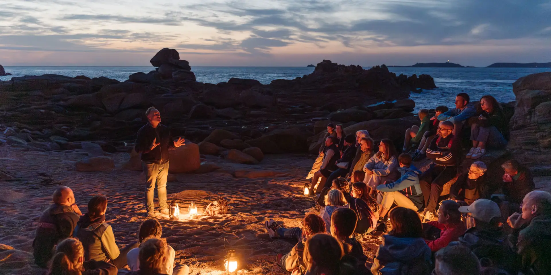 Visite guidée, balade contée, Yann Quéré, OT PERROS-GUIREC