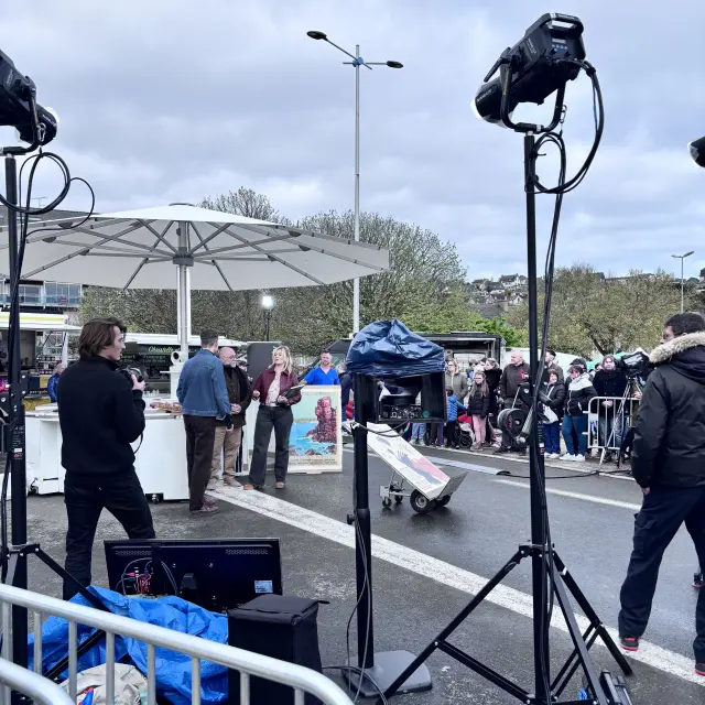 Flavie en France à Perros-Guirec