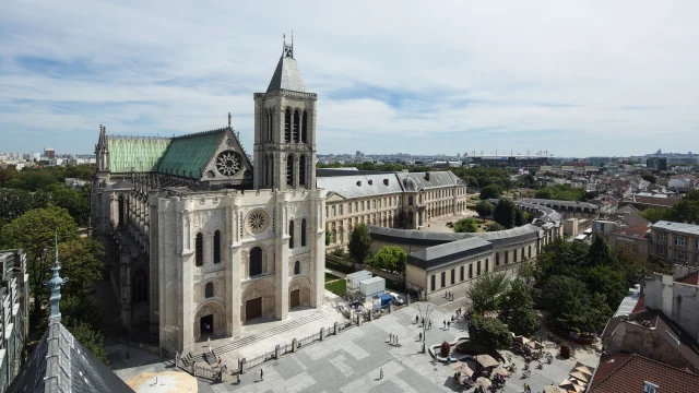 Aerial view Basilique Saint Denis Centre Des Monuments Nationaux 1