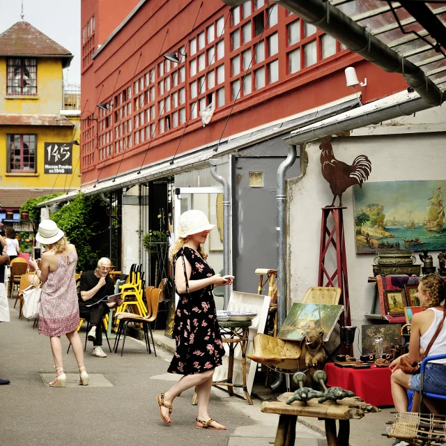 Paul Bert Saint-Ouen flea market.