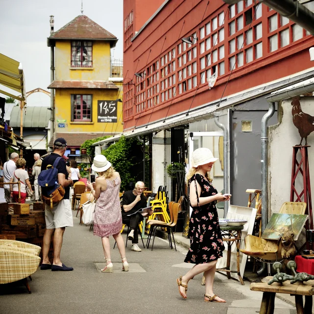 Paul Bert Saint-Ouen flea market.