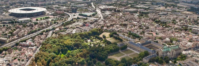 Centre Ville De Saint Denis Vue Du Ciel 1