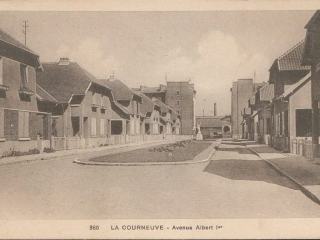 La Courneuve La Courneuve Avenue Albert 1erc Archives Municipales De La Ville De La Courneuve E1676968980594