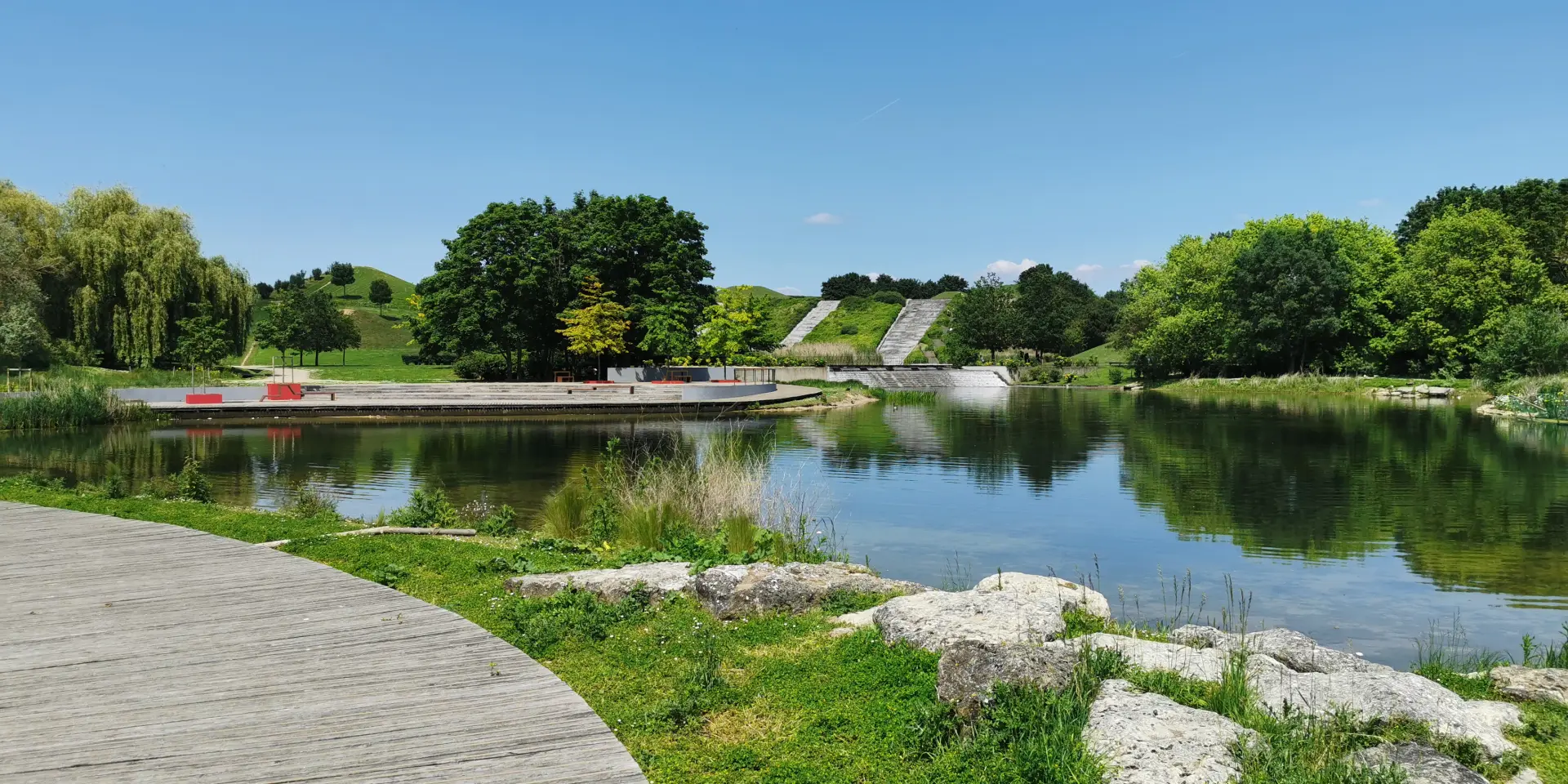 Parc Georges Valbon à La Courneuve