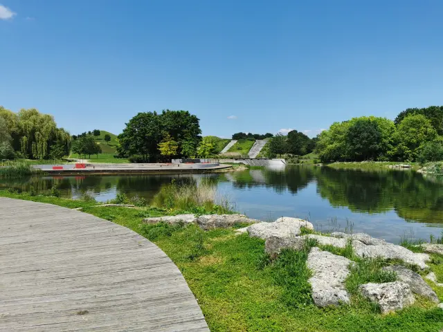 Parc Georges Valbon à La Courneuve