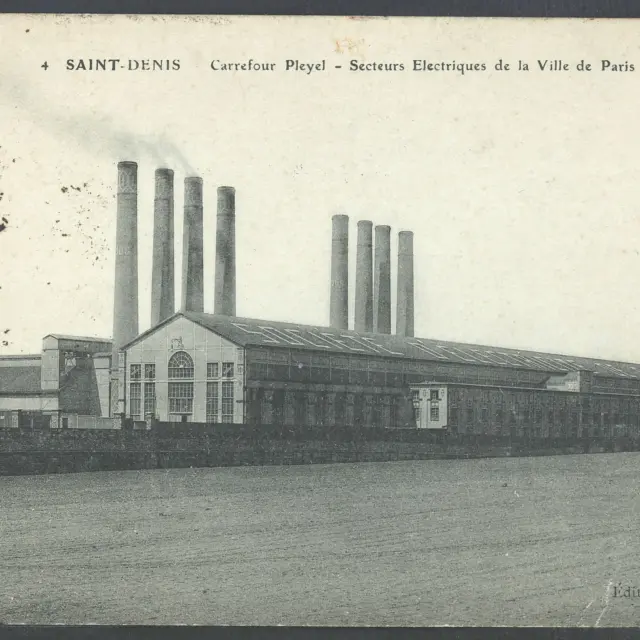 Saint-Denis cité du cinéma usine