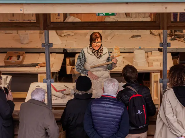 Fabrique de la flèche - Basilique Saint-Denis
