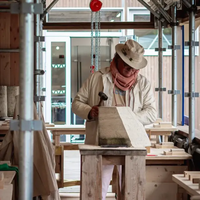 Atelier taille de pierre