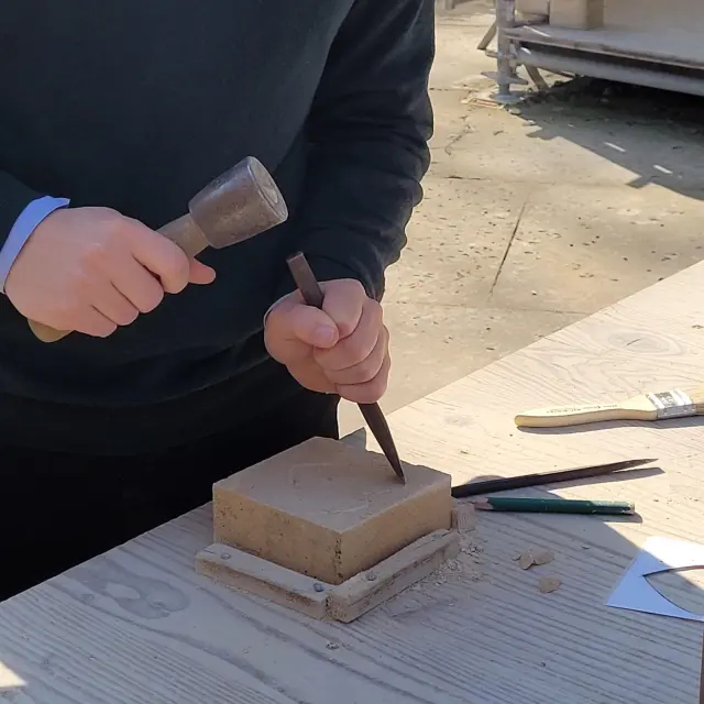 Atelier taille de pierre
