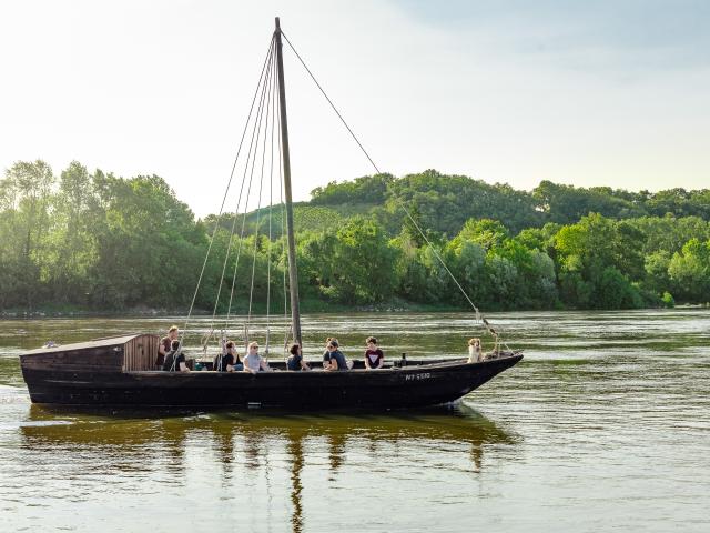 Sortie en toue sur la Loire