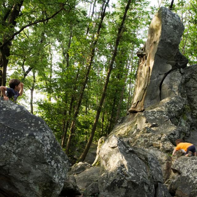 The dancing rocks - Saint Barthélémy de Vals
