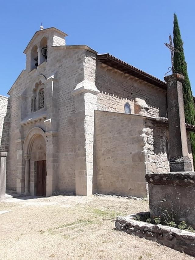 Prieure Sainte Agnes, La Motte de Galaure (Drôme)