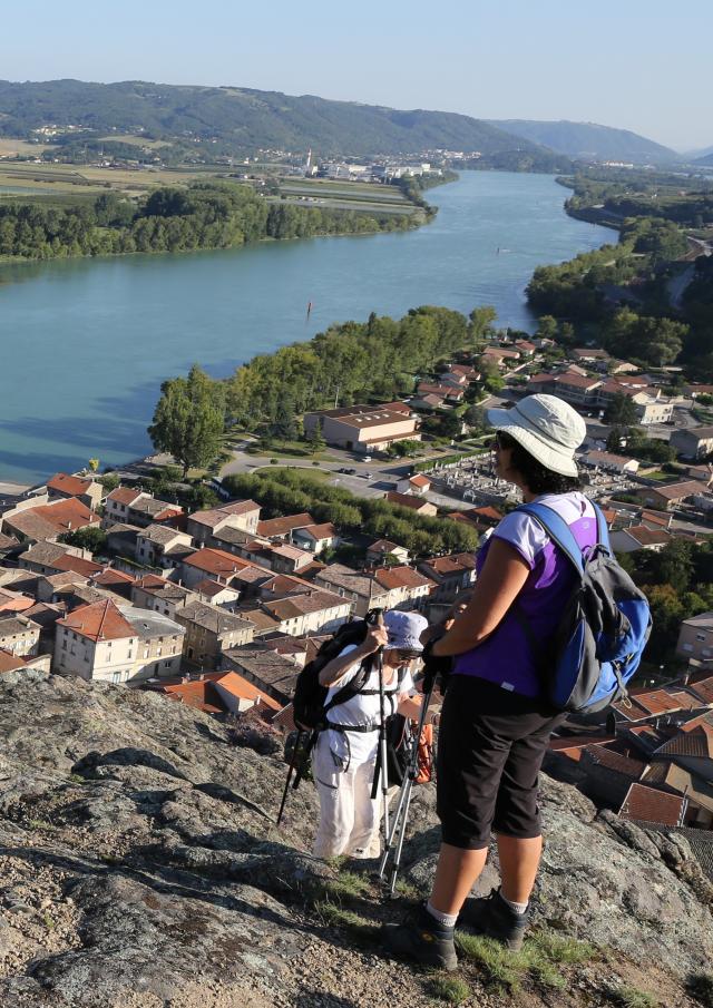 Randonnée les 3 croix au dessus d'Andance