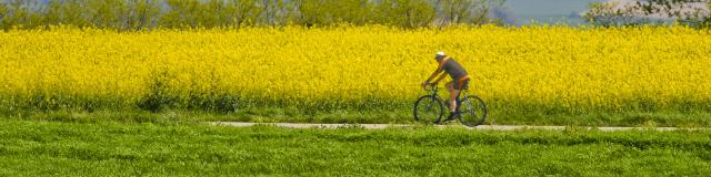 Tour de la Vallée d'or à vélo en Porte de DrômArdèche