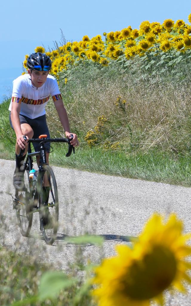 Faire du vélo en Porte de DrômArdèche