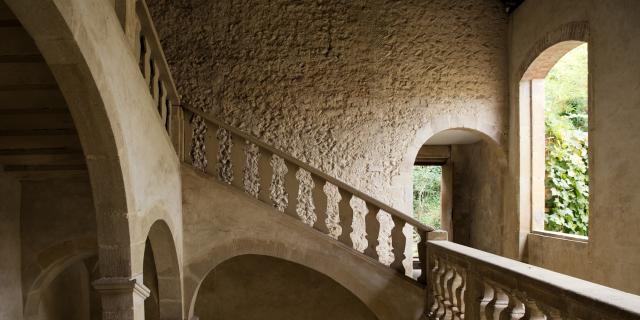 L'escalier mystérieux à Moras-en-Valloire