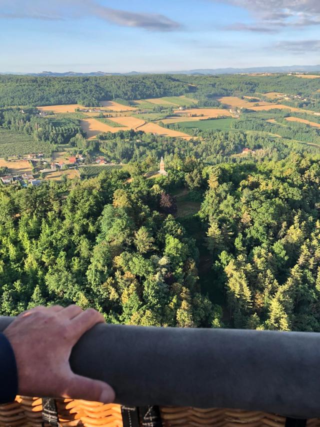 vol en montgolfière en Drôme des Collines