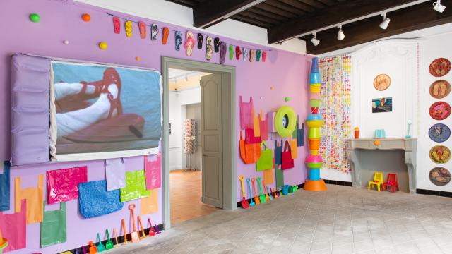 Exposition Agnès Varda au château (Hauterives)