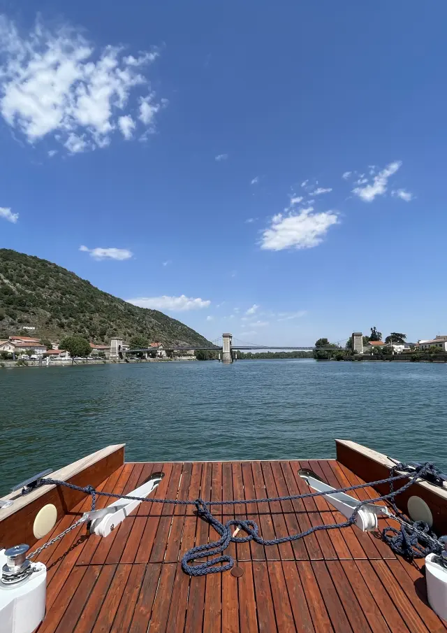 Croisière sur le Rhône avec la Cie des Canotiers du Rhône