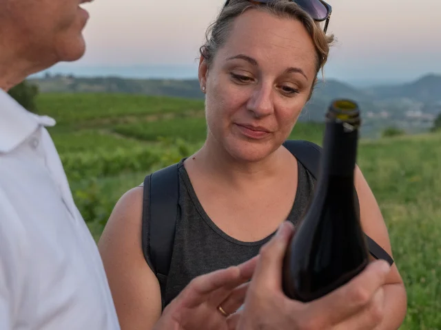 Dégustation de vins chez nos vignerons