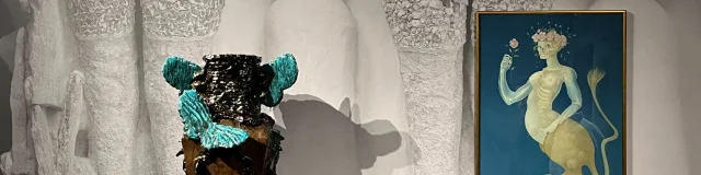 Exposition Le sphinx et la rose au Palais Idéal du Facteur Cheval