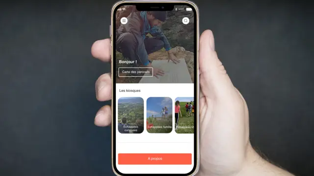 visuel application Mhikes