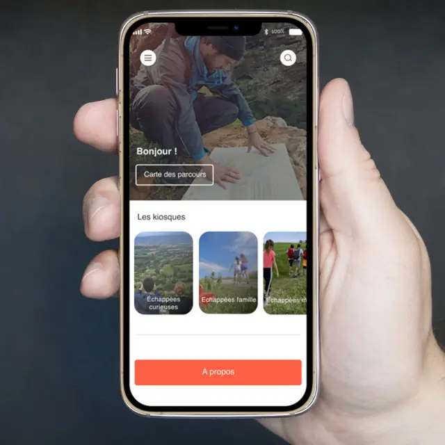 visuel application Mhikes