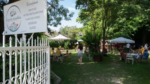 Restaurant Le jardin merveilleux (Hauterives)