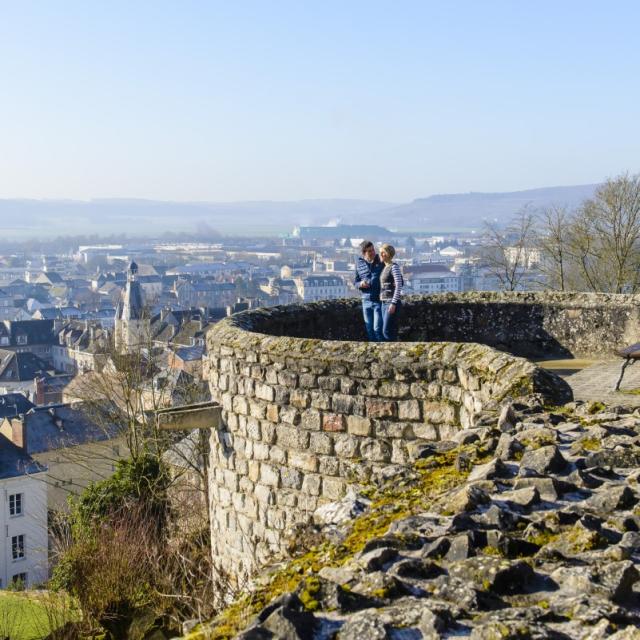 Medieval castle of Château-Thierry