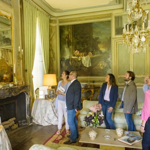 Castle of Condé in Condé-en-Brie