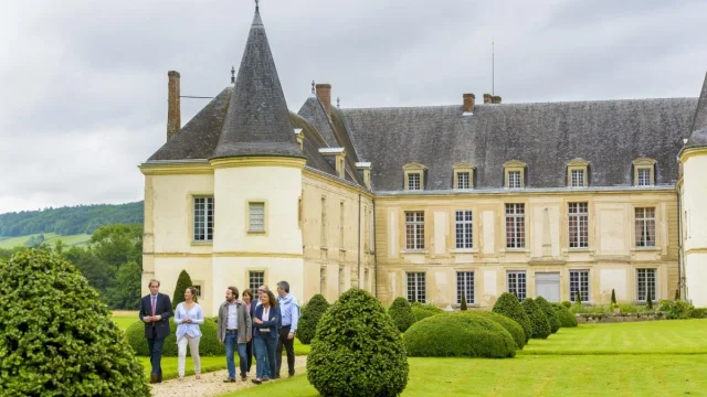 Castle of Condé in Condé-en-Brie