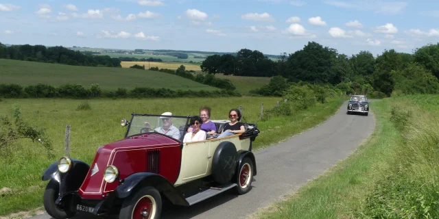 Ride in vintage vehicles with the Association Tardenoise du Patrimoine Roulant