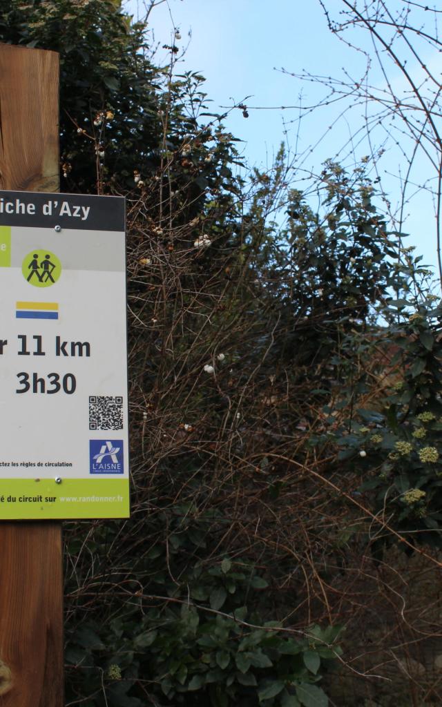 Hiking in Azy-sur-Marne