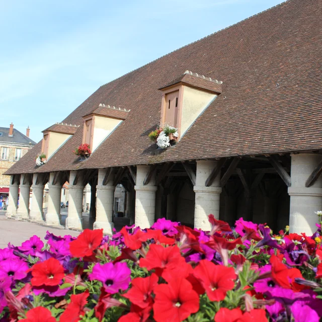 La Halle au coeur du village de Fère-en-Tardenois
