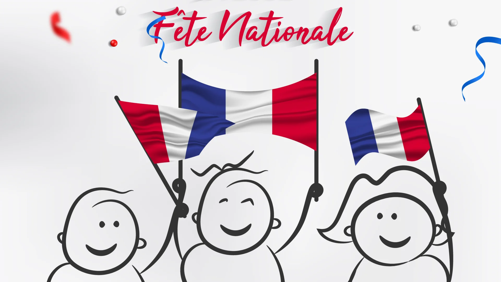14 Juillet - Fête Nationale. 14 juillet en France - fête nationale