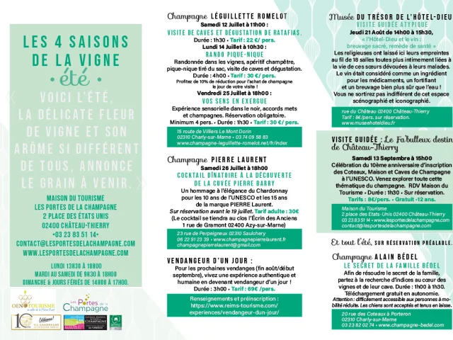 Affichage Sw Flyer Bea Ete