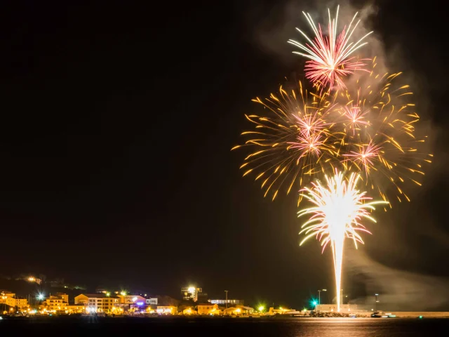 Fuochi d'artificio Golfo di Valinco