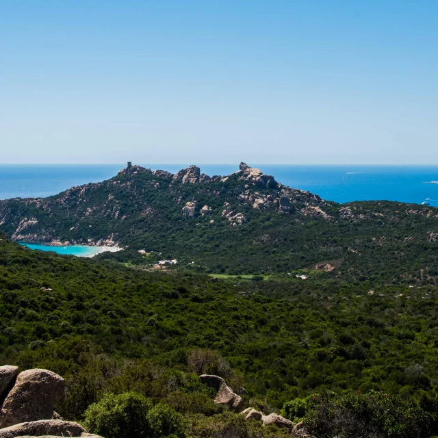 Le Lion de Roccapina depuis la Casa di Roccapina