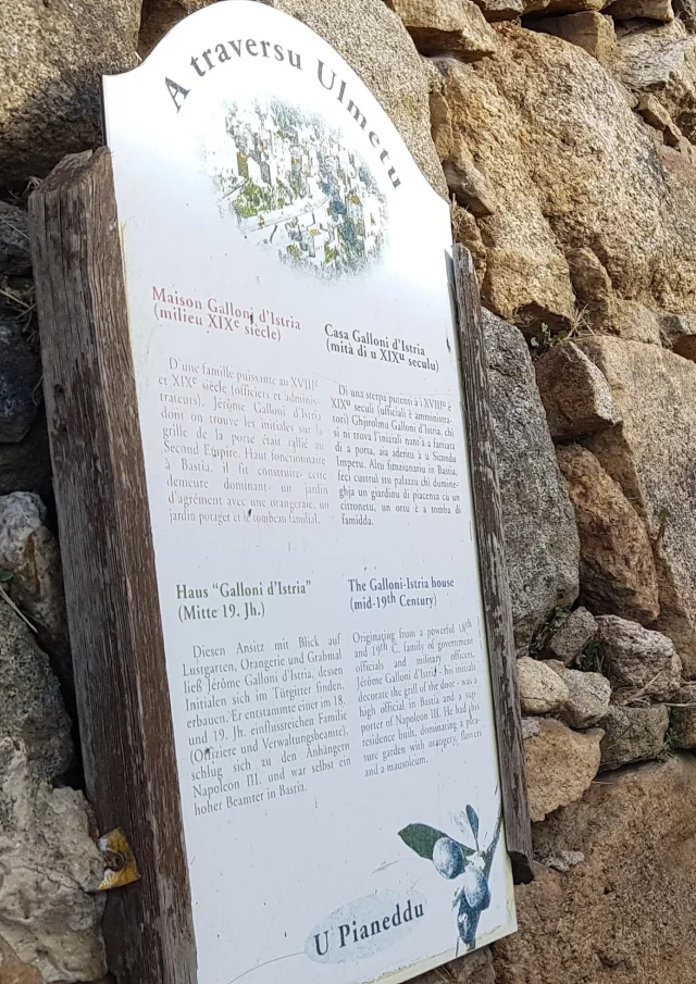 sentier patrimoine olmeto