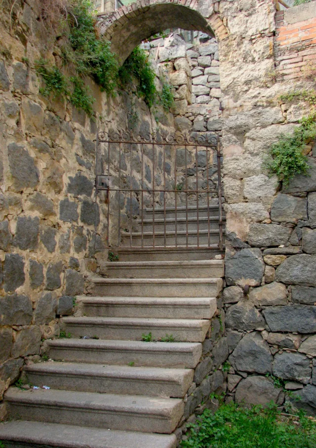 Les escaliers et passages d'Olmeto
