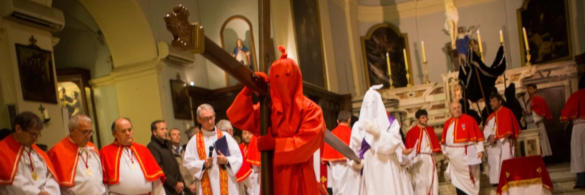 Catenacciu dans l'église de Sartène