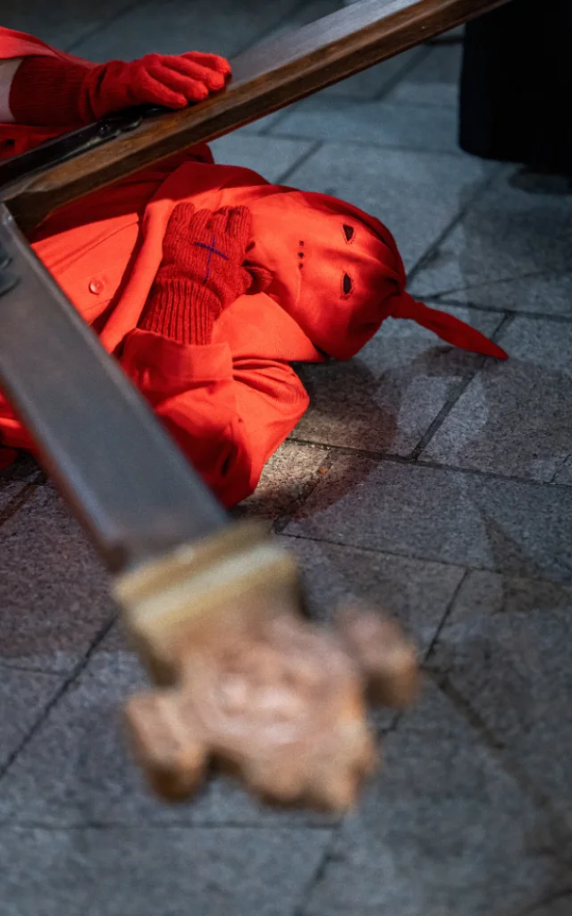 Il Catenacciu cade sotto la Croce di Sartene