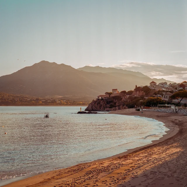 Plage de Mancinu à Propriano