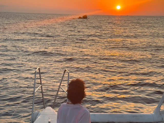 Sunset Catamaran Valinco Decouverte