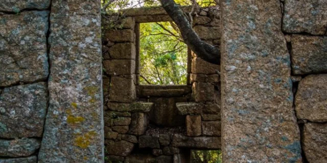 Village abandonne a chiava