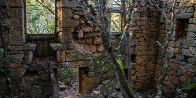 Village abandonne a chiava