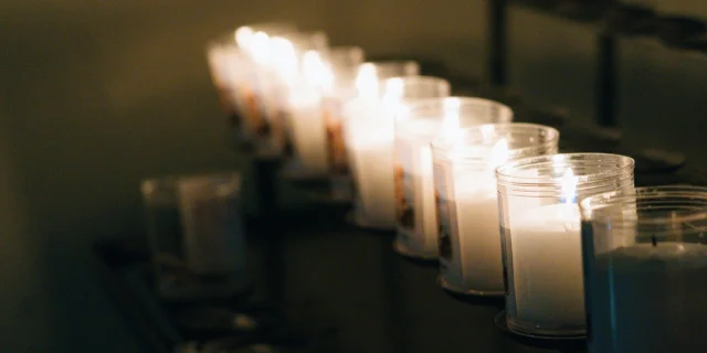 Holy Week Candles