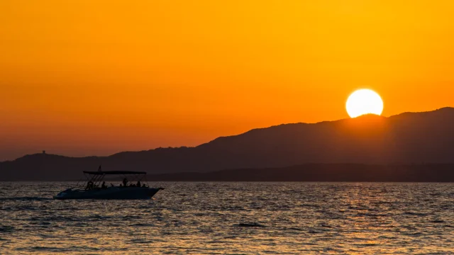 Coucher de soleil capu lauroso